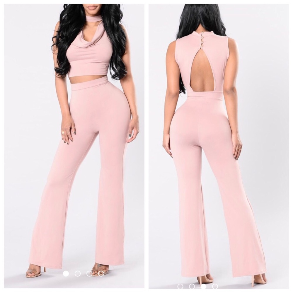 Pink Jumpsuit